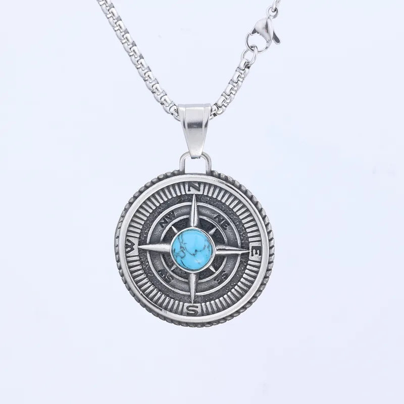 ⚔️ Nordic Mythology Viking Compass Necklace ⚔️