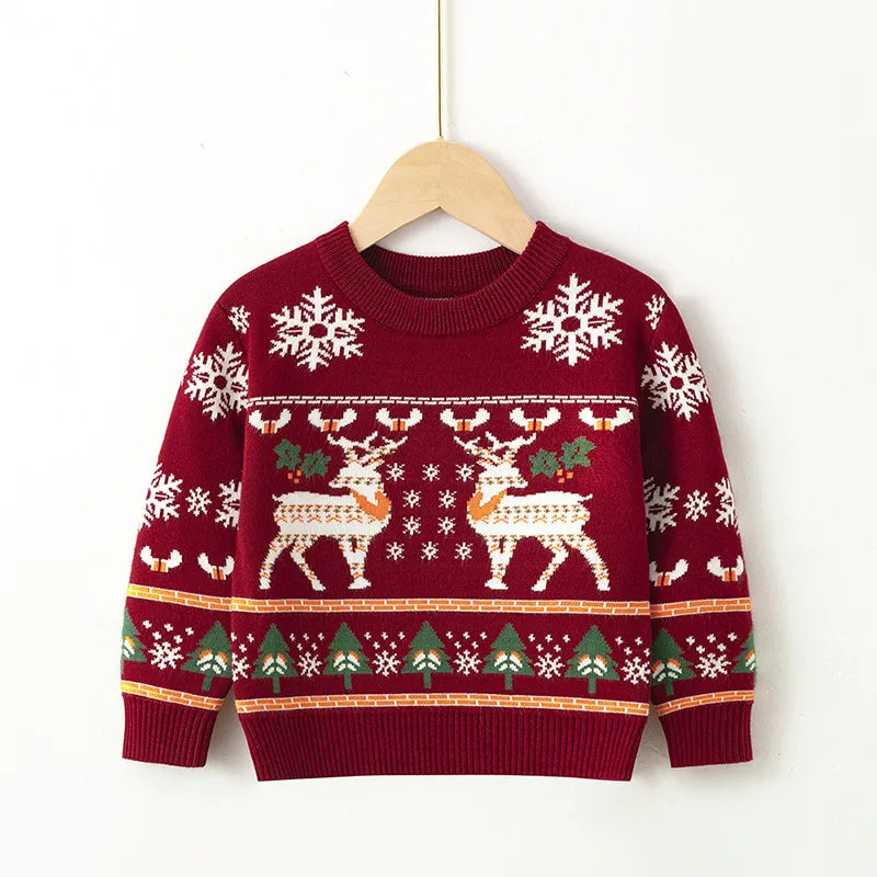 Children's Reindeer Jumpers