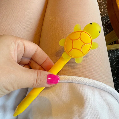 🐢🖊️ 7pc Adorable Tortoise Ballpoint Pen Set 🖊️🐢