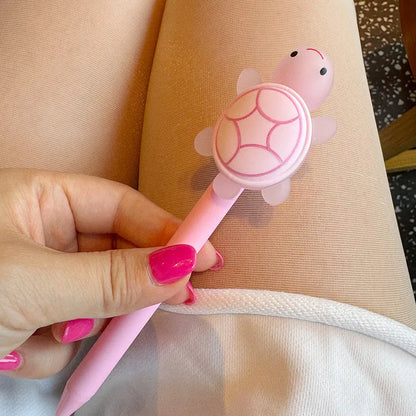 🐢🖊️ 7pc Adorable Tortoise Ballpoint Pen Set 🖊️🐢