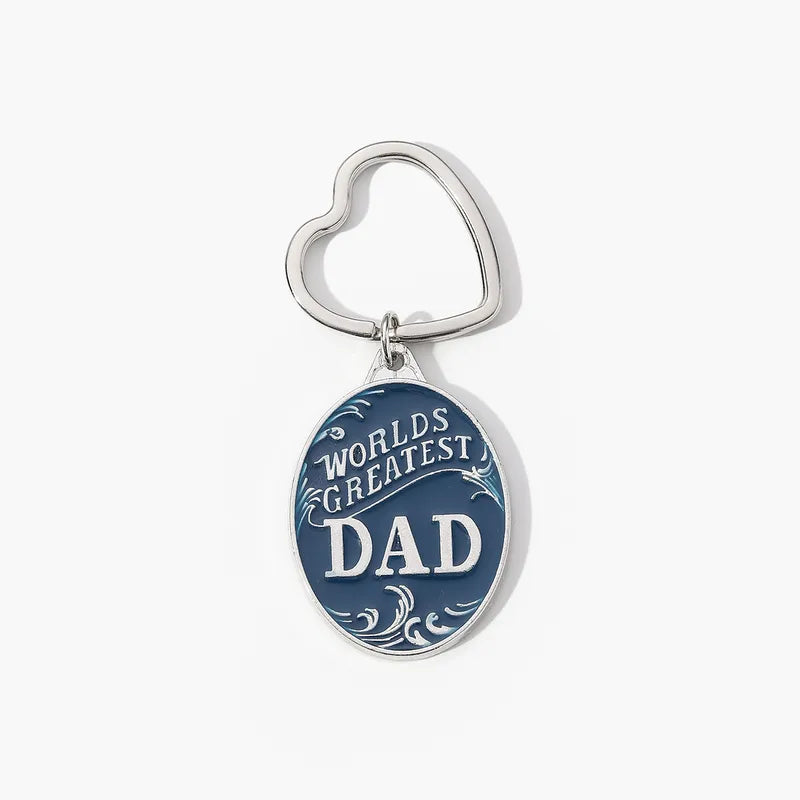 🖤🔑 “World’s Greatest Dad” Keyring  - 3 Designs Available! 🔑🖤