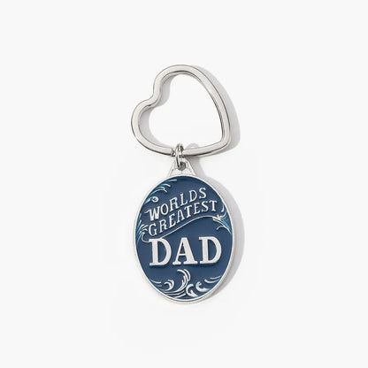 🖤🔑 “World’s Greatest Dad” Keyring  - 3 Designs Available! 🔑🖤