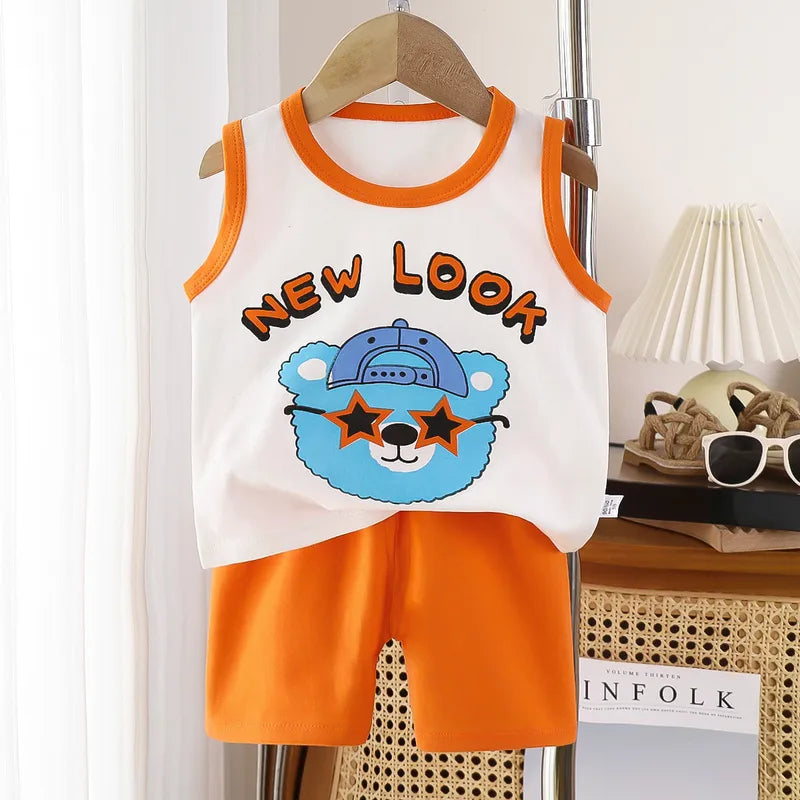 👕🩳 Kids Vest Shorts Sets (20 Designs!) 🩳👕