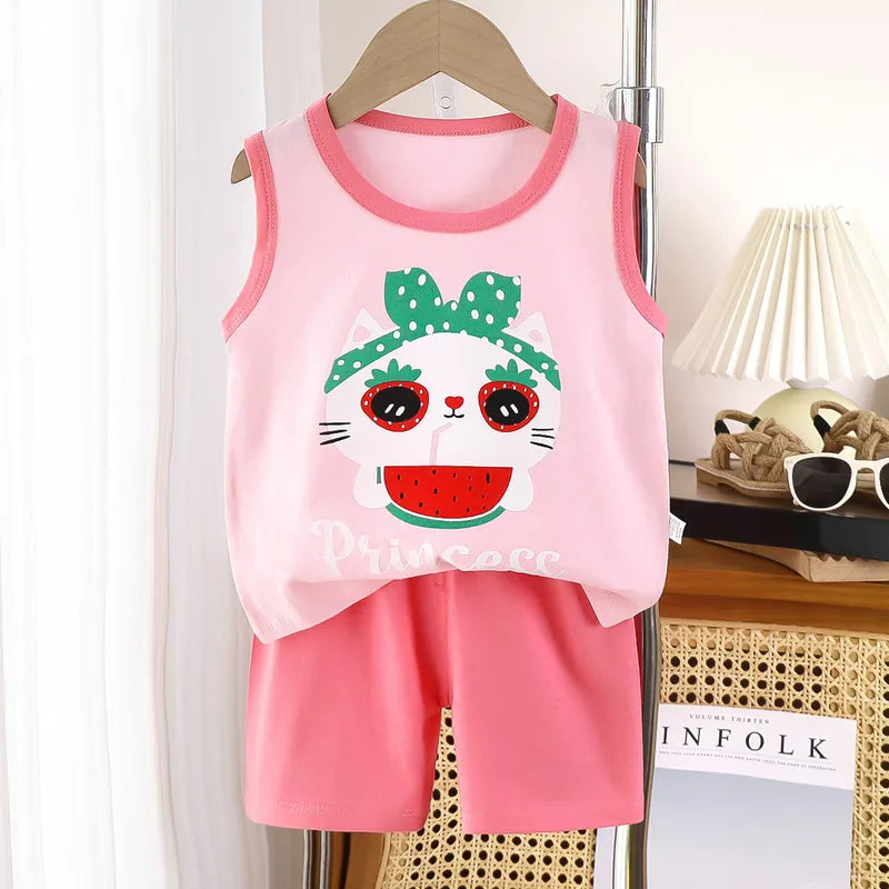 👕🩳 Kids Vest Shorts Sets (20 Designs!) 🩳👕