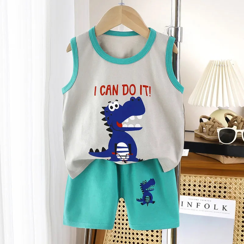 👕🩳 Kids Vest Shorts Sets (20 Designs!) 🩳👕
