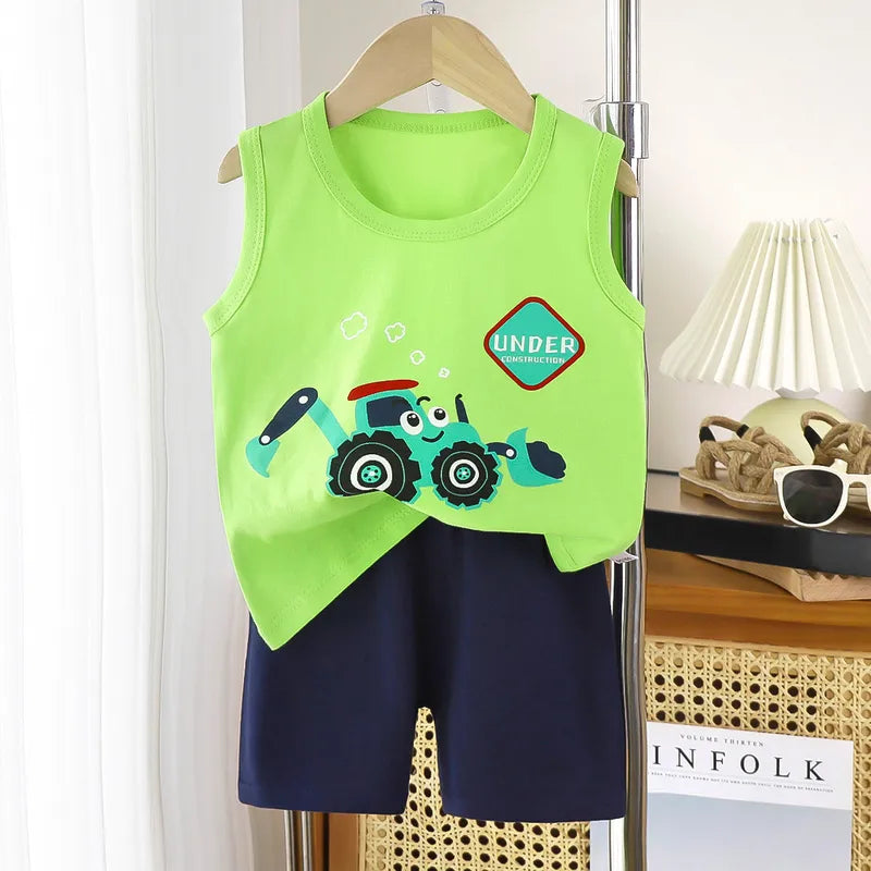 👕🩳 Kids Vest Shorts Sets (20 Designs!) 🩳👕