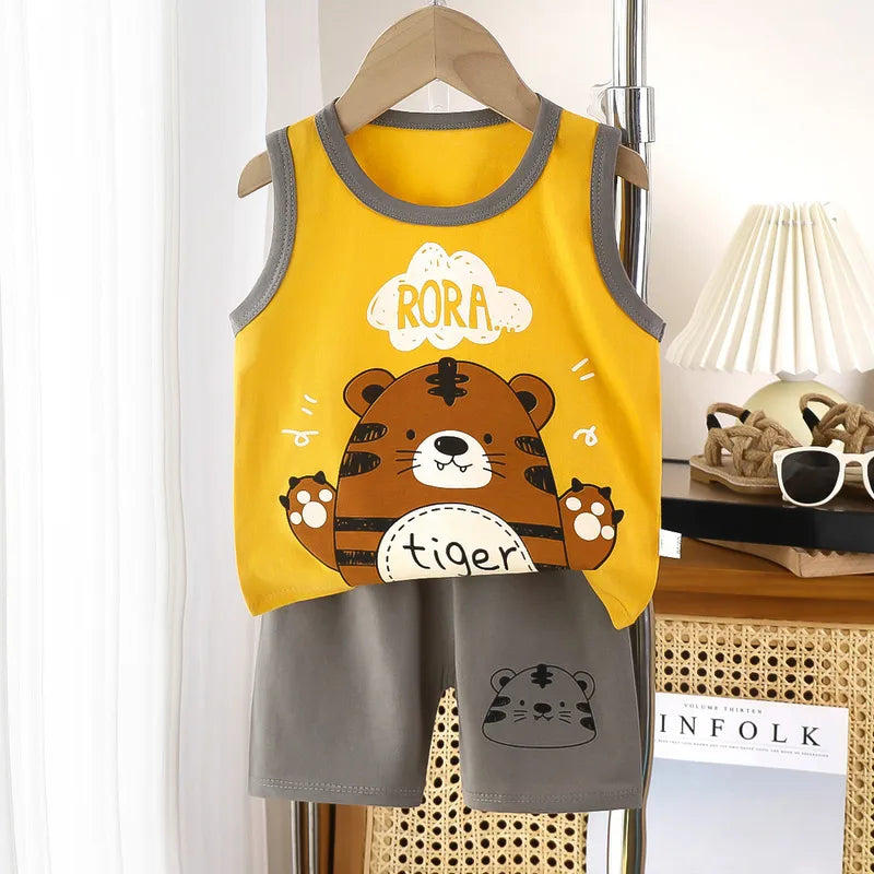 👕🩳 Kids Vest Shorts Sets (20 Designs!) 🩳👕