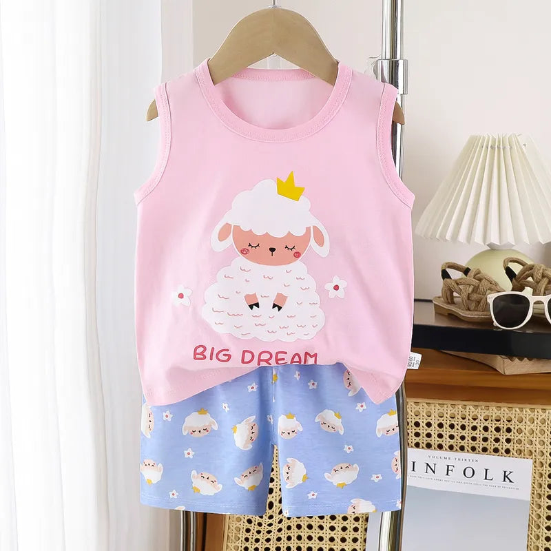 👕🩳 Kids Vest Shorts Sets (20 Designs!) 🩳👕
