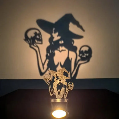 👻 Shadow Stand Tealight Holders 🎃
