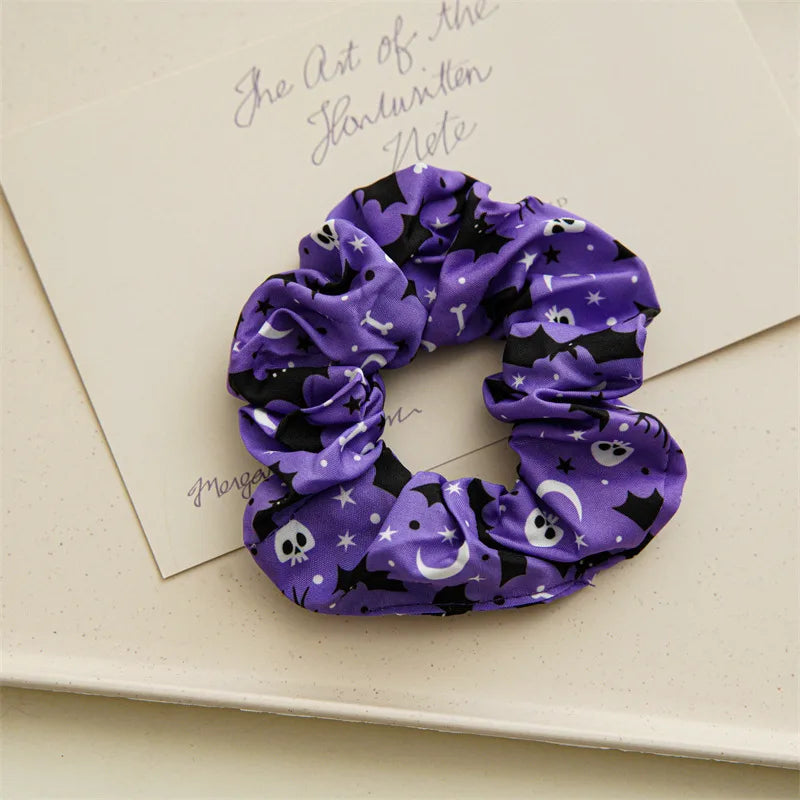 🎃 4pc Halloween Scrunchie & Hair Bobble Set 👻