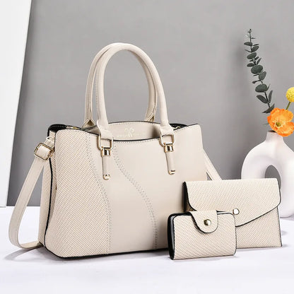👜 3-Piece Handbag Set (Multiple Colour Choices!) 👜