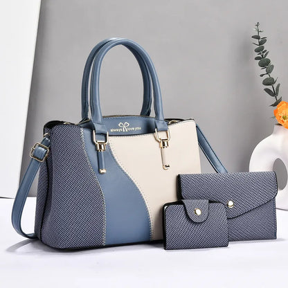 👜 3-Piece Handbag Set (Multiple Colour Choices!) 👜