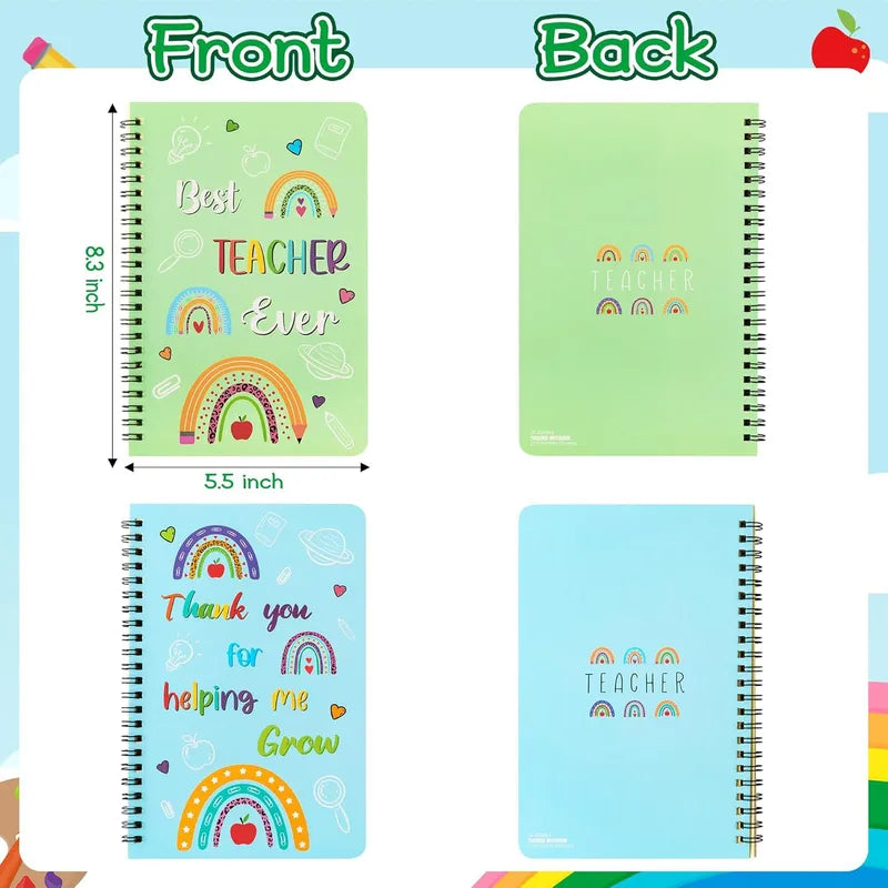 📝 2-Pack Spiral Notebook Sets (Multiple Designs Available!) 📝
