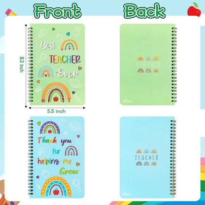 📝 2-Pack Spiral Notebook Sets (Multiple Designs Available!) 📝