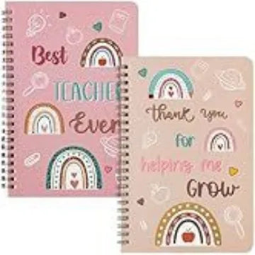 📝 2-Pack Spiral Notebook Sets (Multiple Designs Available!) 📝