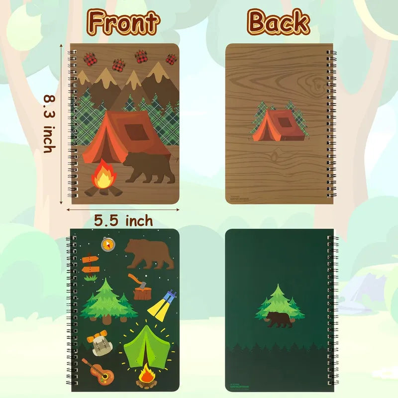 📝 2-Pack Spiral Notebook Sets (Multiple Designs Available!) 📝