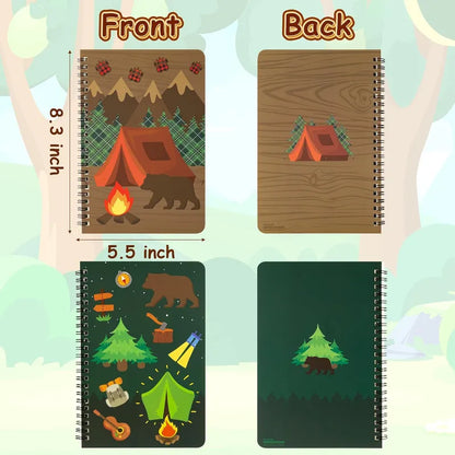 📝 2-Pack Spiral Notebook Sets (Multiple Designs Available!) 📝