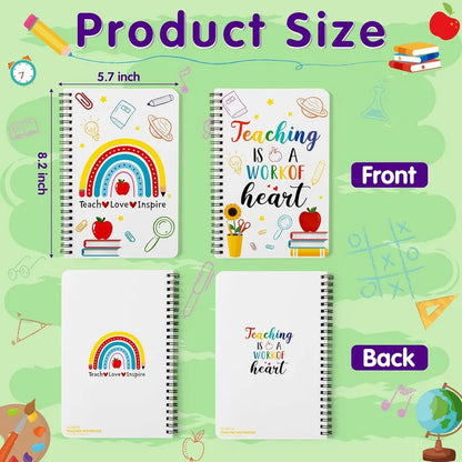 📝 2-Pack Spiral Notebook Sets (Multiple Designs Available!) 📝