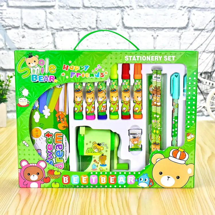 🧸🎨 Bear Stationery & Colouring Kits 🎨🧸 (4 Colour Options!)