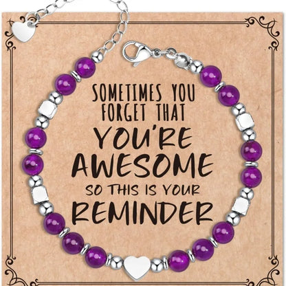 🌟 Natural Stone Bracelet & Gift Cards 🌟