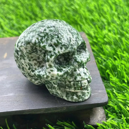 💀 Crystal Skull Head Ornaments 💀
