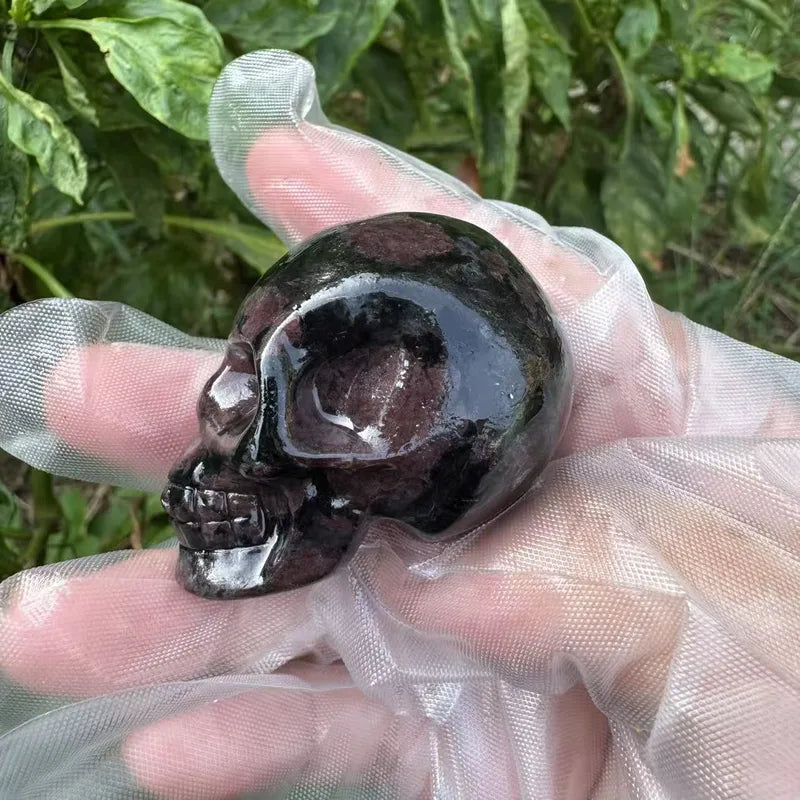 💀 Crystal Skull Head Ornaments 💀