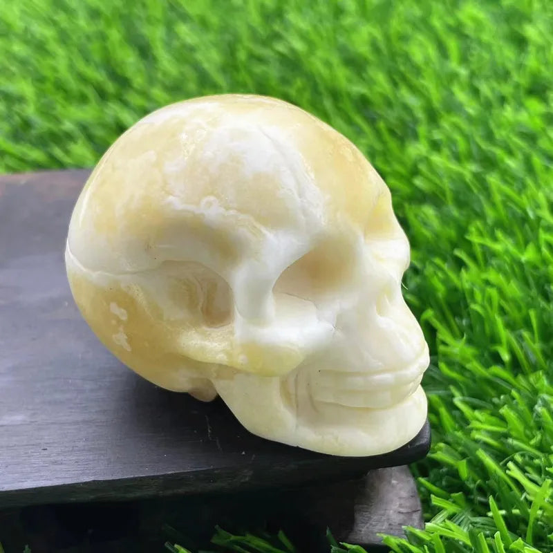 💀 Crystal Skull Head Ornaments 💀