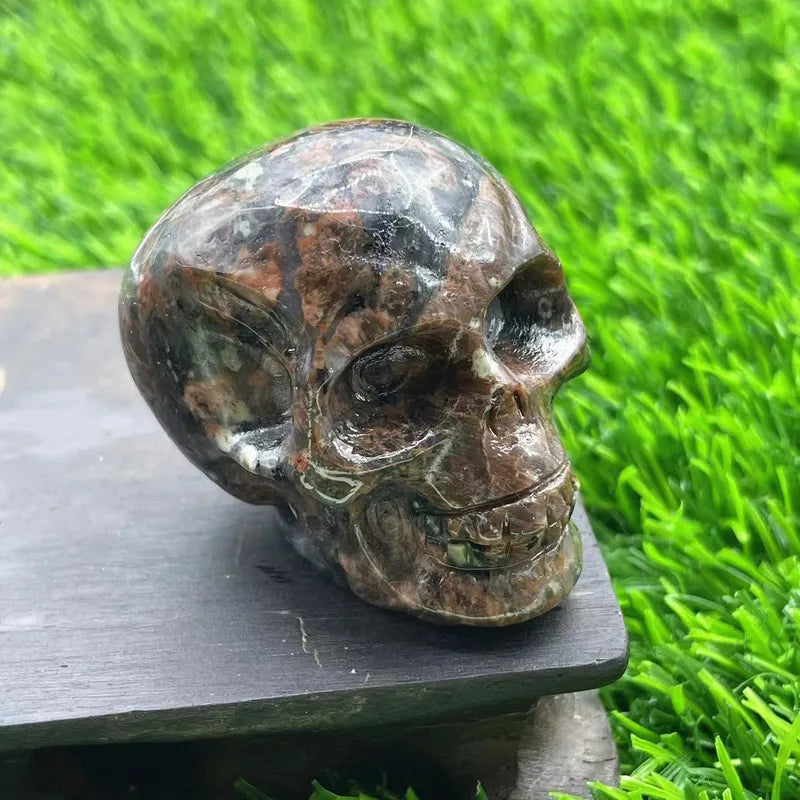 💀 Crystal Skull Head Ornaments 💀