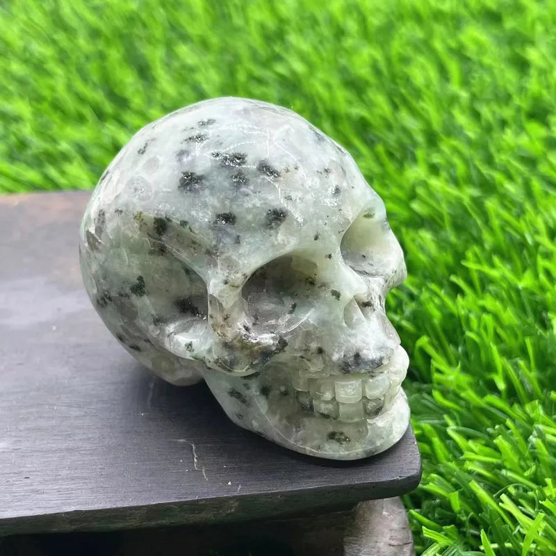 💀 Crystal Skull Head Ornaments 💀