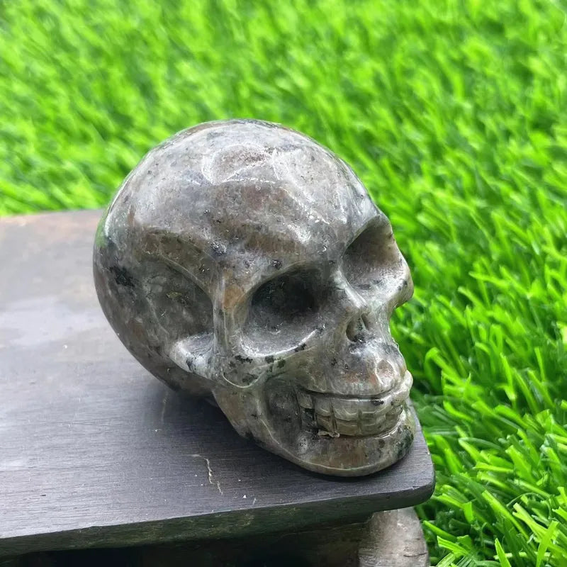 💀 Crystal Skull Head Ornaments 💀