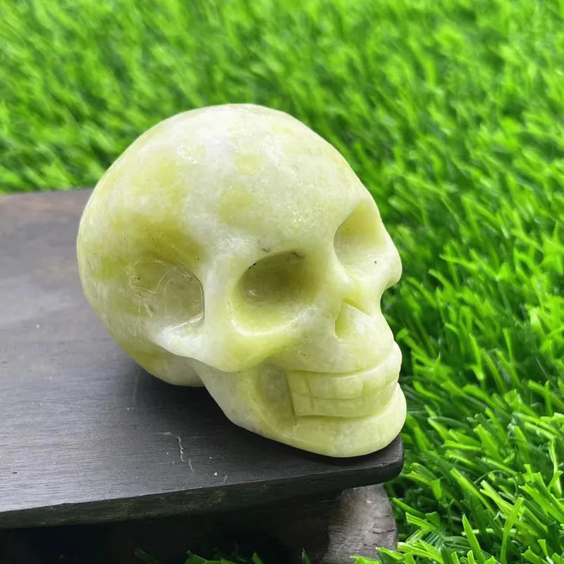 💀 Crystal Skull Head Ornaments 💀