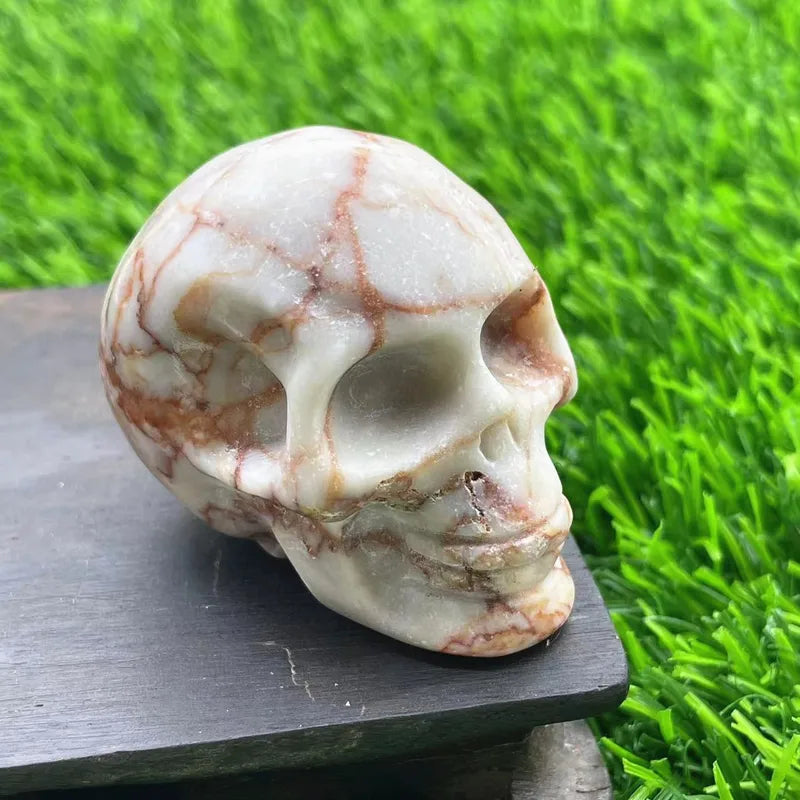 💀 Crystal Skull Head Ornaments 💀