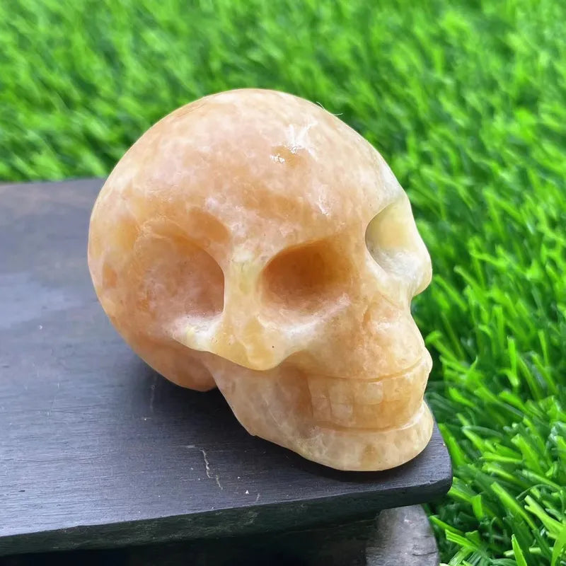💀 Crystal Skull Head Ornaments 💀