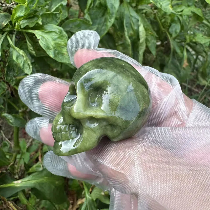 💀 Crystal Skull Head Ornaments 💀