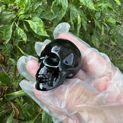 💀 Crystal Skull Head Ornaments 💀