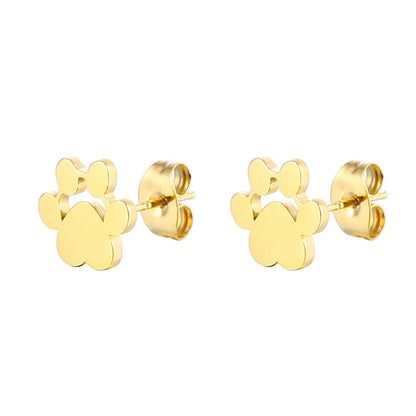 🐾✨ Cute Dog Paw Print Jewellery Set! ✨🐾