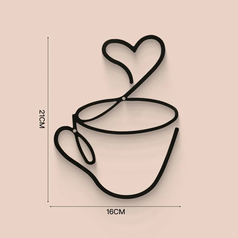 ☕ 3pc Set Creative Coffee-Themed Wall Art ☕