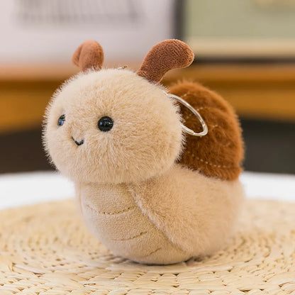 🕷️🐛🐝 Cute Insect Plush Keychain Collection 🐝🐛🕷️