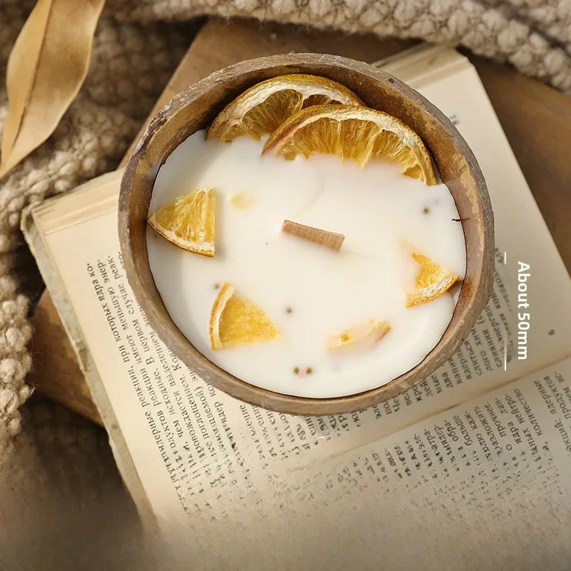 🕯️🌿 Coconut Bowl Scented Candle 🌿🕯️
