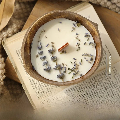 🕯️🌿 Coconut Bowl Scented Candle 🌿🕯️