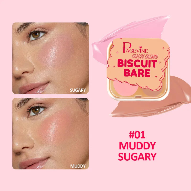 🍪 Velvet Highlight Contour Blush Concealer Palette 🍪