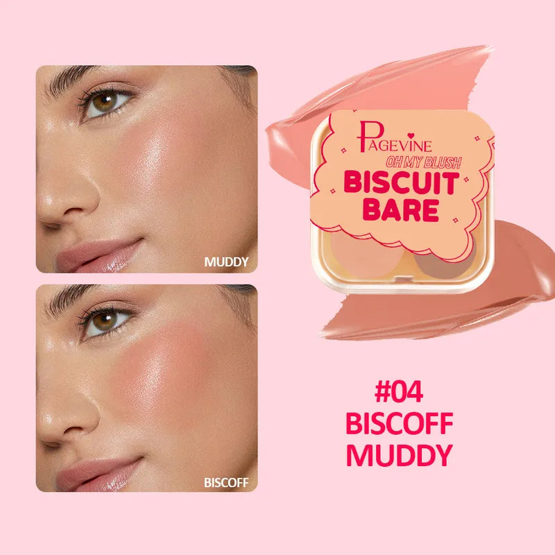 🍪 Velvet Highlight Contour Blush Concealer Palette 🍪