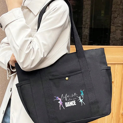 💃 Life Is Better When You Dance” Tote Bag Set 💃