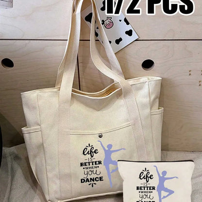 💜 Life Is Better When You Dance Bag Set 💜