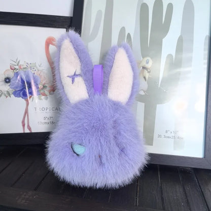 🐇 Scary Plush Rabbit Keychains 🐇