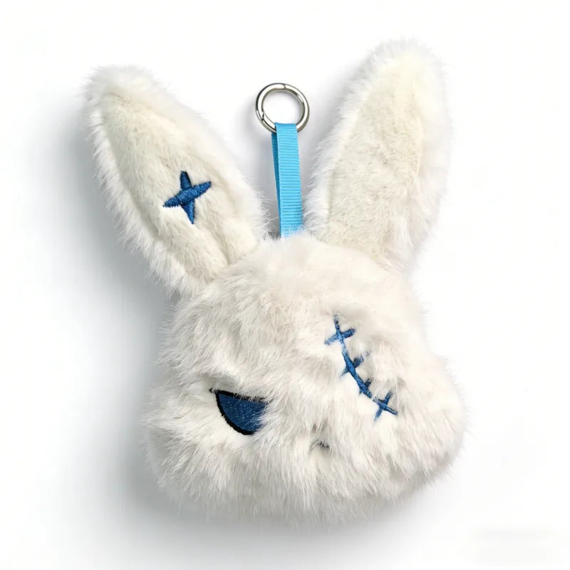 🐇 Scary Plush Rabbit Keychains 🐇