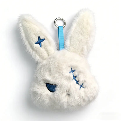 🐇 Scary Plush Rabbit Keychains 🐇