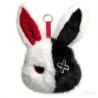 🐇 Scary Plush Rabbit Keychains 🐇