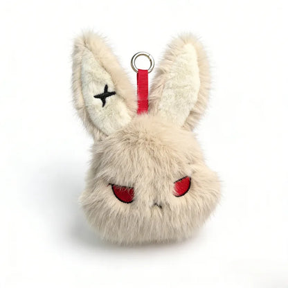 🐇 Scary Plush Rabbit Keychains 🐇