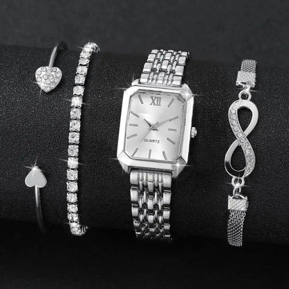 ⌚✨ Women's Quartz Watch & Jewellery Sets ✨💎